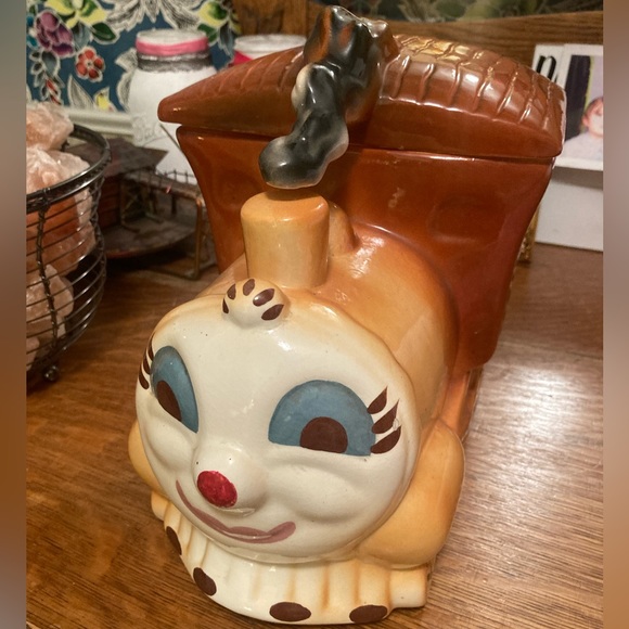 Vintage Marcia of California “kookie express” ceramic jar - Picture 10 of 11